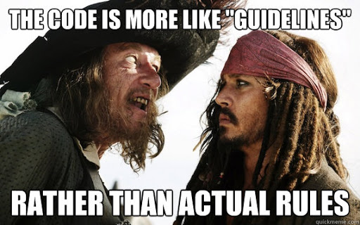 JavaScript Pirate Code